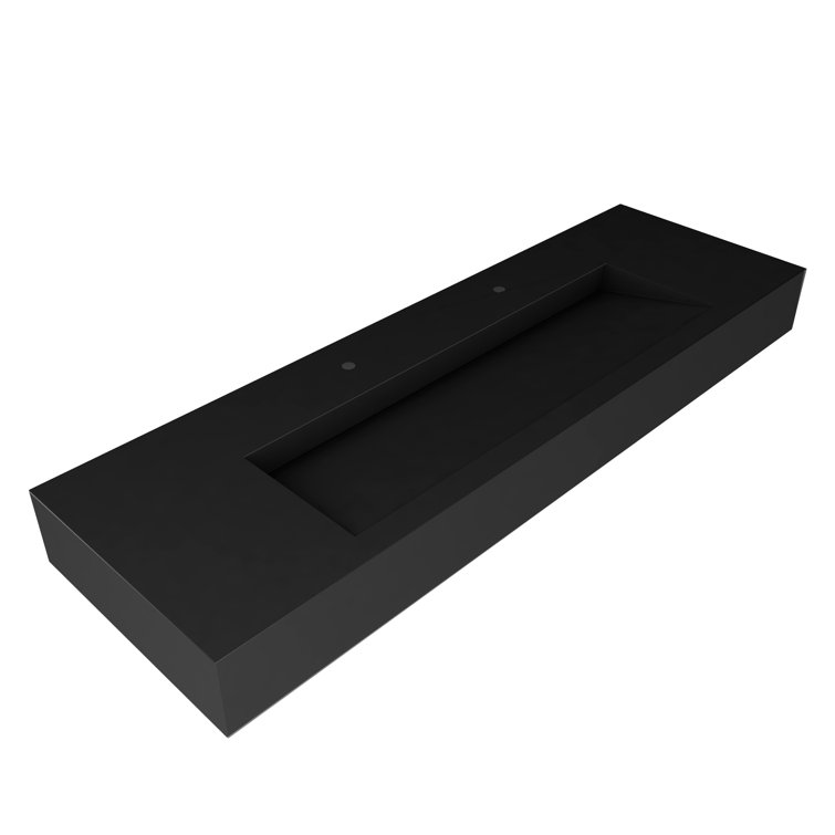 Orren Ellis Boyter Rectangular Vessel Bathroom Sink Wayfair